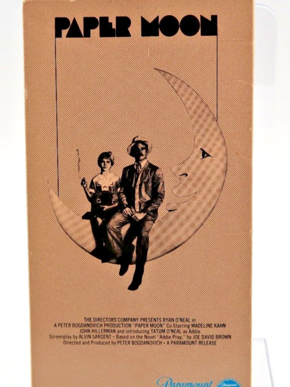 Paper Moon VHS Paramount 1st Ed. 1973 1980 Ryan Tatum O'Neal